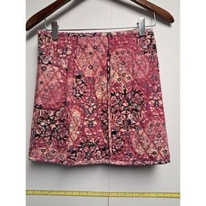 Free People Darla Quilted Mini Skirt-Size 0
